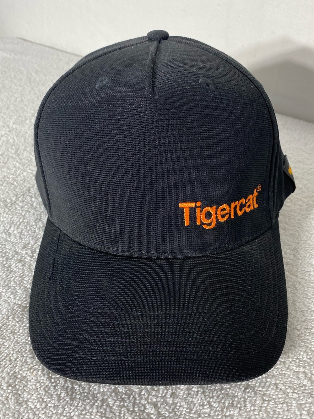 5/$25 Tigercat Black With Orange Embroidered Logo Snap Back Hat
